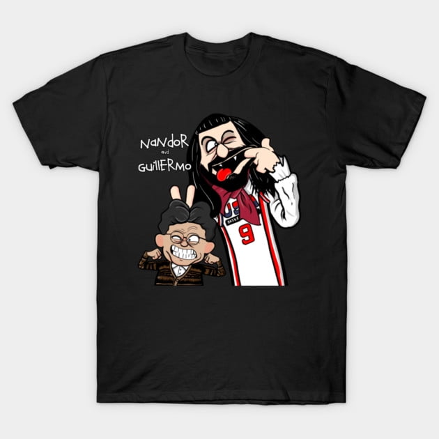 T-Shirt Unisexe Nandor and Guillermo What We Do In The Shadows Duo Art