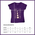 thumbnail image 7 of Moon Child Women's V-Neck T-shirt Astrology Lunar Cycle Phases Astronomy Mystical Spiritual Zodiac Sign June July Luna Tee, 7 of 7