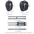 thumbnail image 3 of Bolsa para asiento de motocicleta, mochila de doble uso, almacenamiento para casco de equipaje de motocicleta, 3 of 8