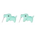 thumbnail image 1 of CH1696-Dinosaur Moda Pendientes de animales creativos Aleación personalizada Dibujos animados Estilo lindo Corgi Shark Pendientes para mujer, 1 of 8