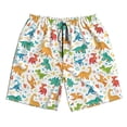 thumbnail image 5 of Goofa Dinosaur Printed Mens Swim Trunks Summer Quick Dry Short Beach Swimwear Bathing Suits-Medium, 5 of 9