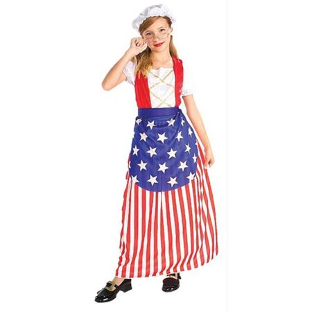 Costumes for all Occasions FM58270LG Betsy Ross Child Lg 12-14