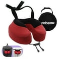 thumbnail image 3 of (4 pack) Cabeau Evolution S3 Memory Foam Travel Pillow for Adults, Seat Strap for Neck and Head Support on Airplanes, One Size, Cardinal Red, 3 of 10
