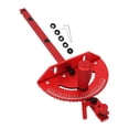 thumbnail image 1 of DOLITY Universal Table Saw Miter Gauge Tool with Fence Bracket Length 45cm Multipurpose Red, 1 of 9