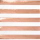 thumbnail image 1 of Unique Party - Servilletas de Aluminio Luncheon Diseño de Rayas - Pack de 16 (Oro Rosado, Blanco), 1 of 2