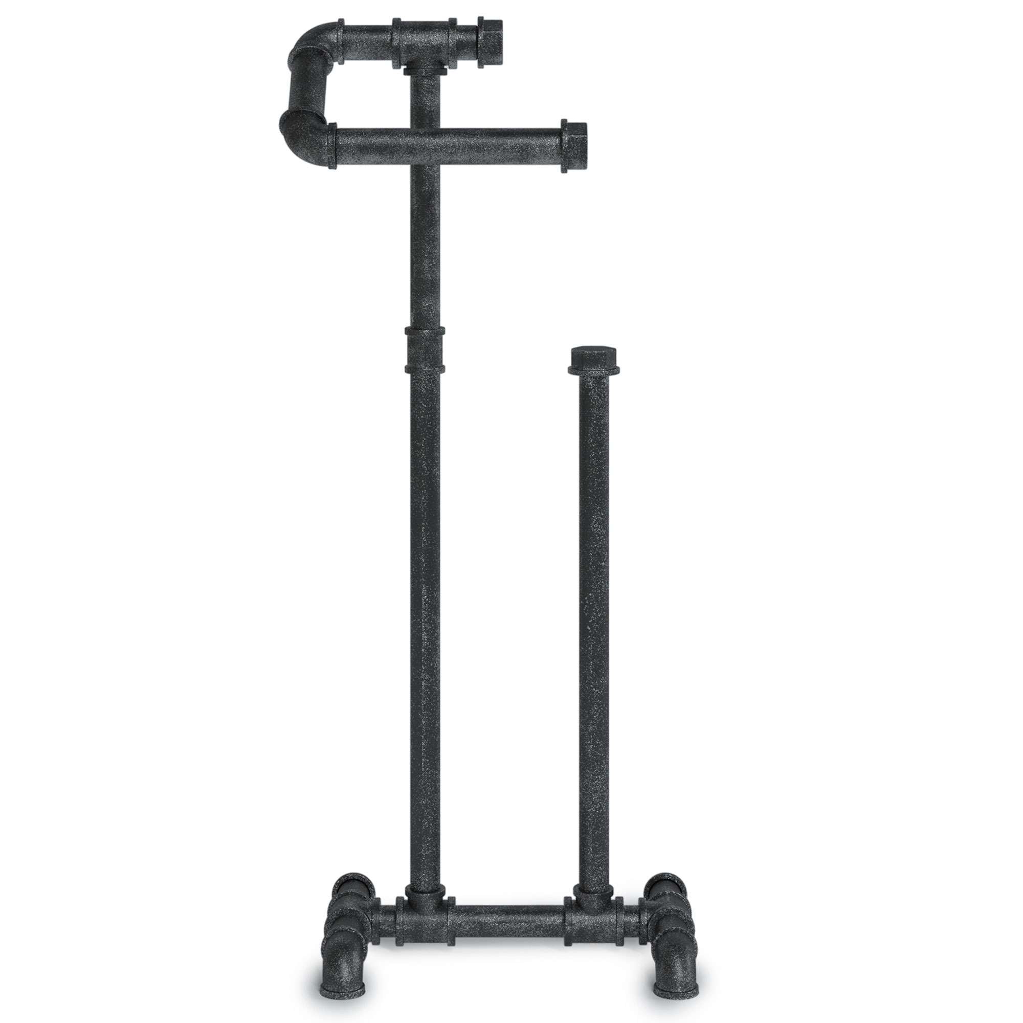 Barnyard Designs Industrial Pipe Toilet Paper Stand, Freestanding