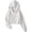 White Sweatshirts 1PC, variant on MEZZALL Sweatshirts For Women Solid Color Long Sleeve Hoodies Fashion Drawstring Crop Tops Pullover Daily Outdoor Vacation Travel