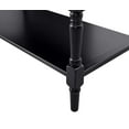 thumbnail image 3 of Bika Home Furniture B180426-2-B Spindle Legs Coffee Table, Black - 20 x 44 x 22 in., 3 of 6