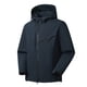 thumbnail image 1 of ICHUANYI Clearance Women's Jacket Warm Coat Raincoats Windbreaker Rain Jacket Hooded Windproof Outdoor Hooded Raincoat Jacket(Dark Blue, L) ICHUANYI WER2023081509617, 1 of 2