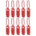 thumbnail image 1 of Tagout , 10PCS Red Lock Hasp  Lockout Hasp  For Industrial Equipment Maintenance, 1 of 8