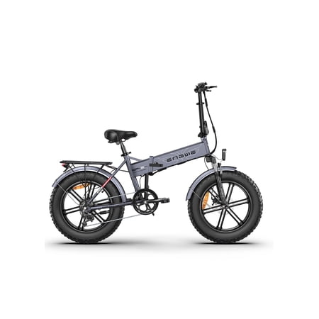 EP-2PRO Electric bike 48V13AH 20*4.0 fat Tire Bike 750W Powerful Motor 7Speeds electric Bicycle 45KM/H Mountain Snow ebike Slate Gray