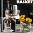 thumbnail image 2 of Clear Fruit Basket with Handle Transparent Storage Box Nordic Style Beer Ice Bucket Container Home Kitchen Accessories, 2 of 6
