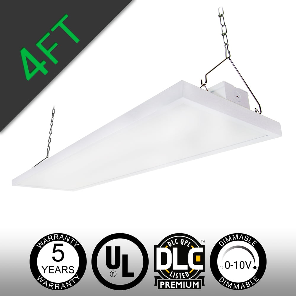 4' LED Linear High Bay Shop Light Fixture 225W 29250 lumens 120277V 0