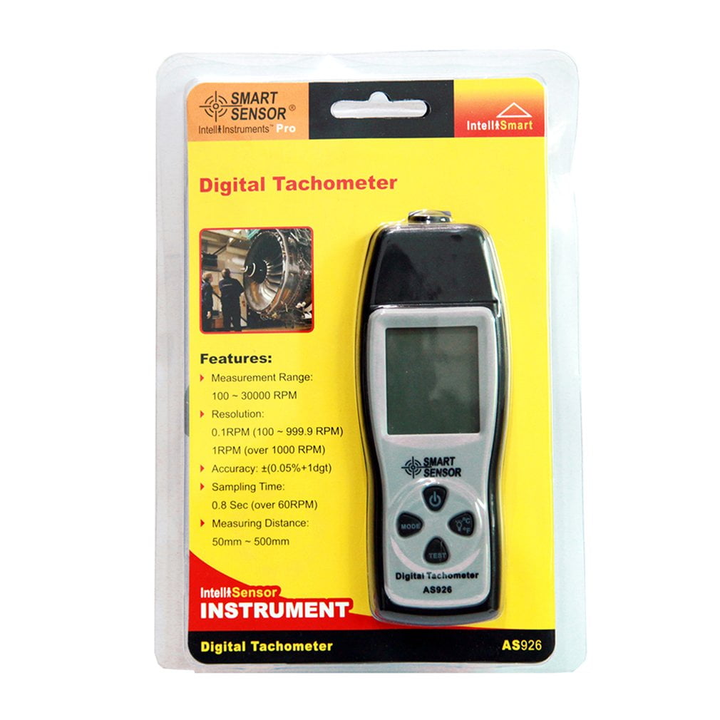 Rotational Speed Meter Digital Laser Photo Tachometer Speedometer