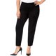thumbnail image 2 of Nine West Pantalones casuales sólidos para mujer, negro, 16W Nine West Pantalones, 2 of 2