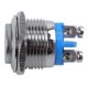 thumbnail image 4 of 10X Alto Redondo Interruptor de Boton Pulsador de Metal Momentaneo Redondo Alto 16mm, 4 of 5