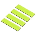 thumbnail image 1 of Parche Reflectante Uxcell 1"x4", 4 Piezas Apliques de Seguridad, Amarillo Claro, 1 of 6