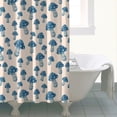thumbnail image 4 of Cottagecore Fungi Waterproof Shower Curtain, Machine Washable Fabric with Hooks, Boho Woodland Mushroom and Whimsical Mushroom Bathroom Shower Curtain, 4 of 5