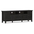 thumbnail image 3 of Simpli Home Artisan 72 inch Wide Solid Wood TV Stand in Hickory Brown For TVs up to 80 inches, 3 of 12