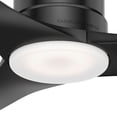 thumbnail image 2 of Ventilador de techo Hunter Fan Piston Black Matte 52' 50452, 2 of 5