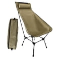 thumbnail image 4 of Silla de camping para actividades al aire libre, compacta, deportiva y ligera. Verde, 4 of 9