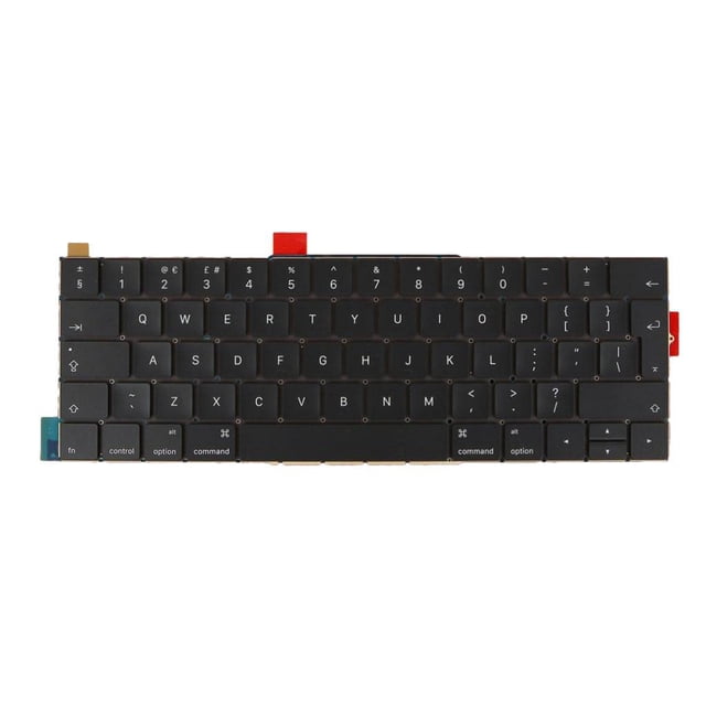 del del retroiluminado para computadora portátil que se la la adaptaciónción 15 '' A1707, negro Hugo Teclado de repuesto para computadora portátil