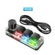 thumbnail image 1 of 3 Key Gaming Keyboard, Mini 3 Key USB Mechanical Keyboard for Gaming PC, Programming Macro with Software OSU HID Standard Keyboard, 1 of 5