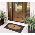 thumbnail image 7 of A1HC Natural Coir Monogrammed Door Mat For Front Door, 23x38, Anti-Shed Treated Durable for Outdoor Entrance, Heavy Duty, Low Profile Door Mat, Easy to Clean, Long Lasting, Front Porch Entry Rug, 7 of 7
