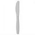 thumbnail image 2 of Touch of Color Premium Plastic Knives, Shimmering Silver, 24 Ct, 2 of 2