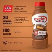 Premier Protein Shake, Chocolate Peanut Butter, 30g Protein, 11.5 fl oz, 12 Ct