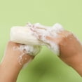 thumbnail image 6 of Meiix Foaming Net Soap Saver, Soft & Quick-Dry Mesh Material, Exfoliating Bath Pouch for Shower Gel, Reusable, 6X3.5In (White), 6 of 9