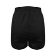 thumbnail image 3 of Comfy Shorts for Women Loose Fitted New Plus Size Shorts for Women Elastic High Waist Summer Lightweight Casual Short Pants with Pockets Black L, 3 of 7
