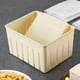 thumbnail image 4 of KALLORY 1Jgo Para Tofu De Cocina Color Amarillo Claro Material Resistente Y Fácil De Limpiar, 4 of 8