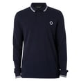 thumbnail image 5 of MA.STRUM Longsleeved Polo Shirt, Blue, 5 of 5