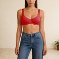 thumbnail image 2 of Tsesme Plus Size Women’s Underwire Bras Adjustable Straps Push up Bras Full Coverage Lift Support Everyday Lingerie 42DD, 2 of 7