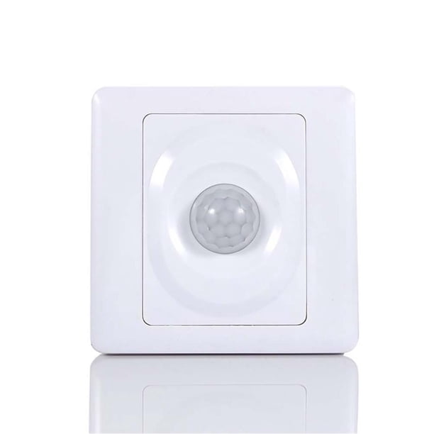 Yuarrent Interruptor con Sensor de movimiento ajustable sin parpadeo para el hogar, interruptores de montaje en pared de fácil instalación por Iluminación y accesorios Yuarrent HA028759-00