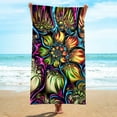 thumbnail image 6 of Uiz Merueh Beach Towels Clearance Extra Large Towels Oversized Bath Microfiber Thin Lightweight Quick Dry Absorbent Compact Towels for Swimming Pool Camping Beach Accessories, 6 of 7