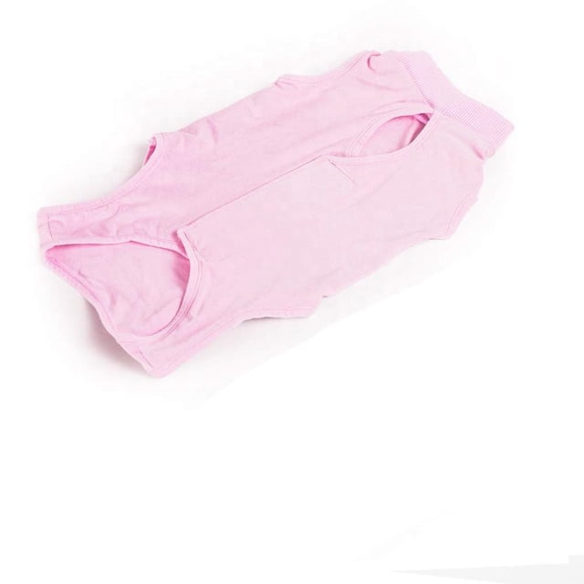 Trajes de rehabilitación quirúrgica para gatos, heridas abdominales o enfermedades de la piel, alternativas a collares electrónicos, lencería profesional para mascotas (rosa, m)