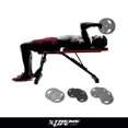 thumbnail image 4 of Banco Multiposiciones Barra Z Plana Mancuernas Set Pesas Gym XTREME LIFE DPPOGR000001, 4 of 9