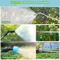 thumbnail image 5 of XZKING Battery Powered Sprayer 2 Gallon, Powerful Electric Sprayer with 3 Mist Nozzles, Rechargeable Handle, Retractable Wand, Garden Sprayer with Adjustable Shoulder Strap for Lawn,Garden,Cleaning, 5 of 9