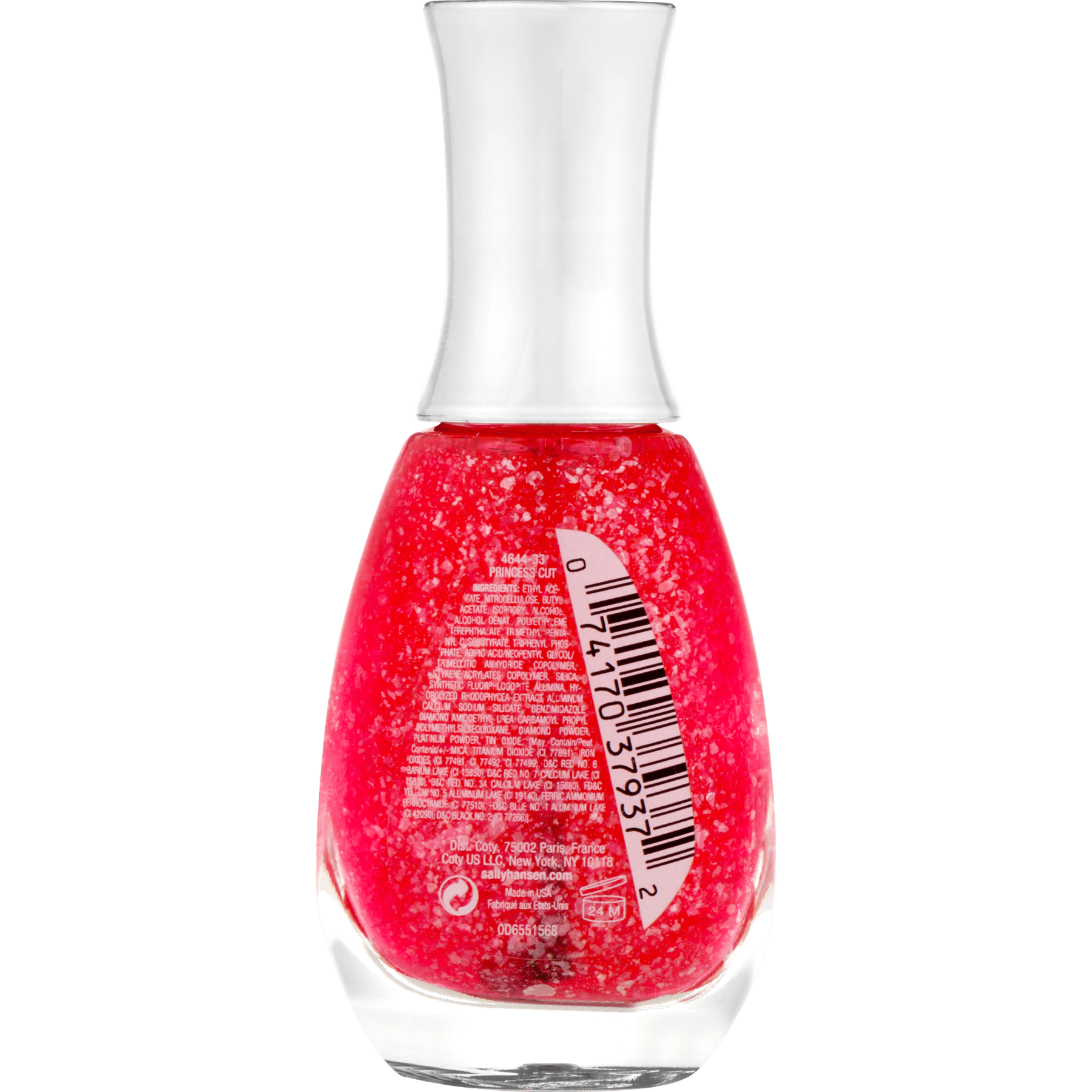 Sally Hansen Diamond Strength No Chip Nail Color, 0.45 fl oz, No Chipping, Nail Polish, Color Nail Polish, At Home Nail Polish, No Breaking, Infused with Micro-Diamonds