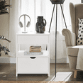 thumbnail image 1 of SoBuy Beside Table with Drawers, Night Table Stand Lamp Table End Table Side Table, White FRG258-II-W, 1 of 5