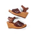 thumbnail image 3 of Sandalia Plataforma alta Mujer Flexi Piel 100707 cafe Flexi Piel, 3 of 4