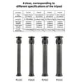 thumbnail image 3 of Tripod Center Column Tripod Extension Tube Tripod Extender, Extension Handheld Extension 1/4 to 3/8 Screw, 3 of 8