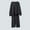 Dark Gray, variant on Sentmoon Trendy Outfits for Women 2025 Womens Blouses and High Waisted Dress Pants Oversized Long Sleeve V Neck Women's Travel Outfits Relaxed Solid Color Tshirts for City Sightseeing in Fall