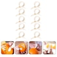 thumbnail image 1 of HOOWIFFY 10Pcs Non-electric Orange Peelers Plastic Convenient Carrying General Users, 1 of 8