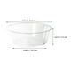 thumbnail image 2 of WORGEOUS 3 uds lavabo de Spa, lavabo de plástico, lavabo de baño para niños, lavabo de plástico para pies, bañera práctica para pies, bañera para remojar, 2 of 8