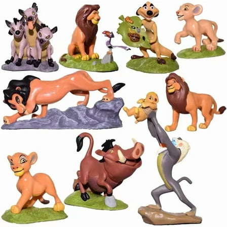 9-Pack Mini Animal Action Figures Play Set – Cartoon-Inspired Collectible Toys for Kids