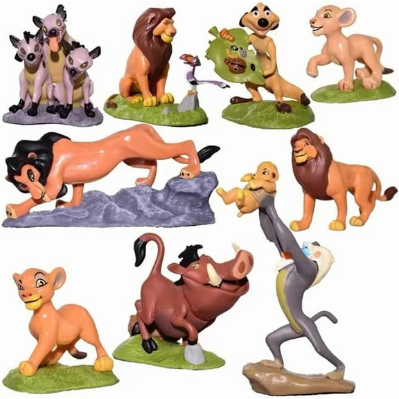 9-Pack Mini Animal Action Figures Play Set – Cartoon-Inspired Collectible Toys for Kids