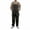 Camouflage green, variant on Overalls for Men Work Utility Jumpsuit Denim Bib Coveralls with Multi Pockets(Purple,L)